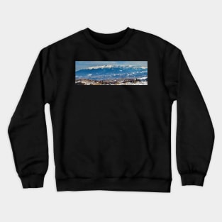 Bucegi mountains in Romania Crewneck Sweatshirt